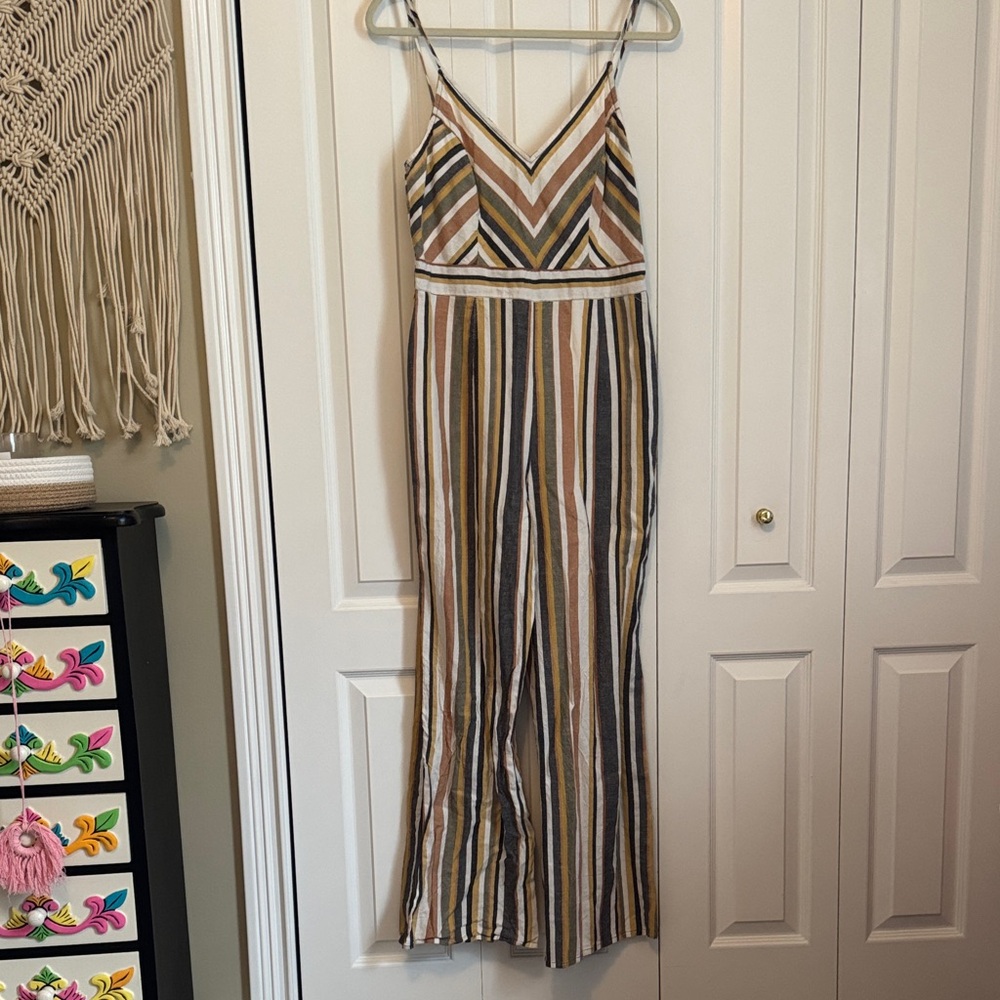 Derek Heart Multicolor Striped Garment